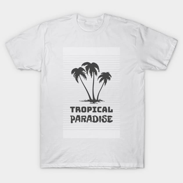 Tropical Paradise T-Shirt by Evlar